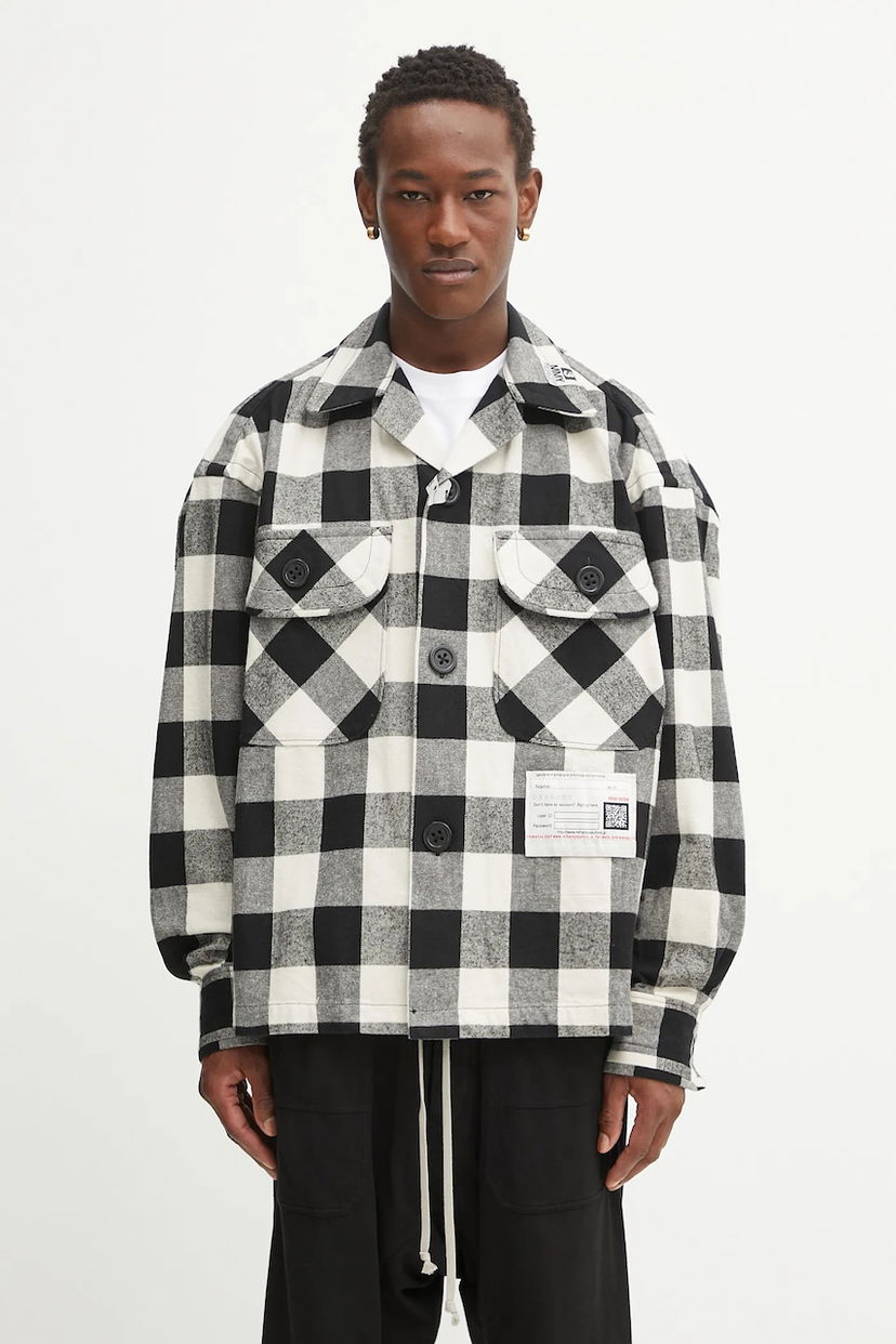 Сорочка Maison MIHARA YASUHIRO Maison MIHARA YASUHIRO Amateur Sewn Relaxed Fit Buffalo Check Shirt Різнокольоровий | A15SH086