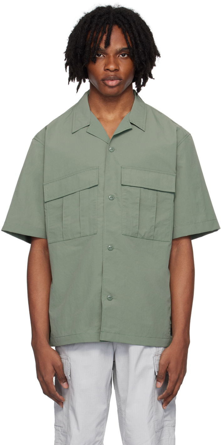 Сорочка Carhartt WIP Short Sleeve Camp Collar Shirt Зелений | I033022