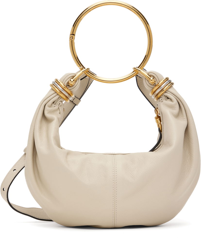 Сумка CHLOÉ Small Bracelet Bag бежевий | CHC24AS611N72