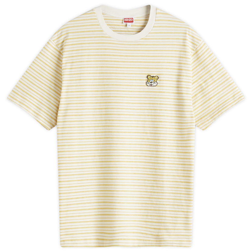 Футболка KENZO Verdy Collection Embroidered Classic T-Shirt, Size Large бежевий | FF55TS4974SD-40