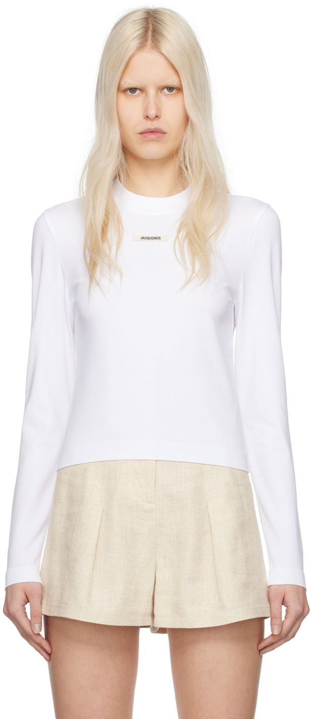 Футболка Jacquemus White Les Classiques 'Le білий | 24E241JS155-2031