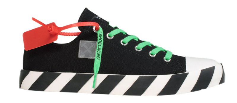 Кросівки та взуття Off-White Vulc Low Top Black FW19 чорний | OMIA028E19D330021000, 0