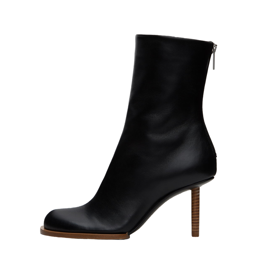 Кросівки та взуття Jacquemus Le Chouchou 'Les Bottines Rond Carré' Boots "Black" чорний | 23H233FO116-3073