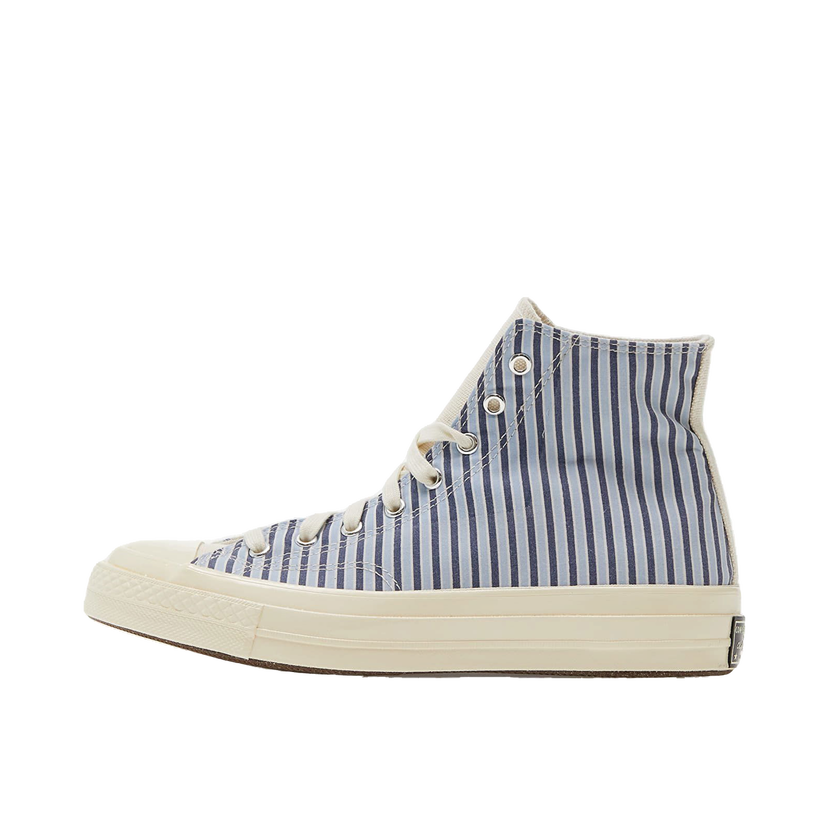 Кросівки та взуття Converse Chuck 70 High "Beyond Retro Stripes" Синій | A00457C