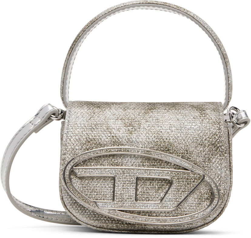 Сумочка Diesel Diesel 1DR XS Glitter Saddle Bag Металік | X08709 P2197