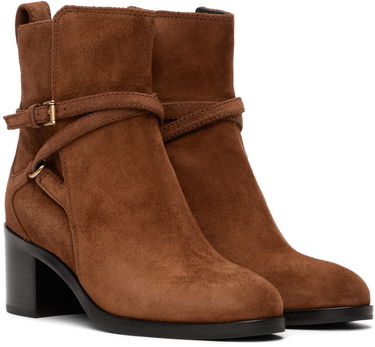 Одяг rag & bone Rag & Bone Suede Buckle Boots Коричневий | WFF22FF007F17, 3