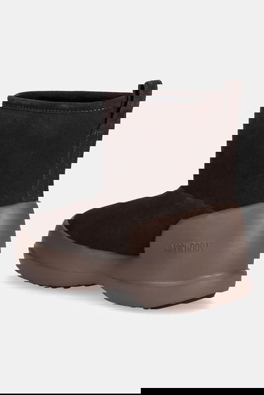 Кросівки та взуття Moon Boot MEZZALUNA Suede Mid Snow Boots Коричневий | 80D2500060.M010, 2
