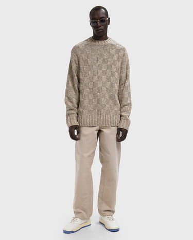 Cветр Carhartt WIP Kyloe Marled Knit Checkerboard Sweater бежевий | I035393-3DA.XX, 2