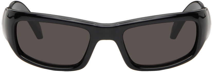 Сонцезахисні окуляри Balenciaga Hamptons Rectangle Sunglasses чорний | BB0320S