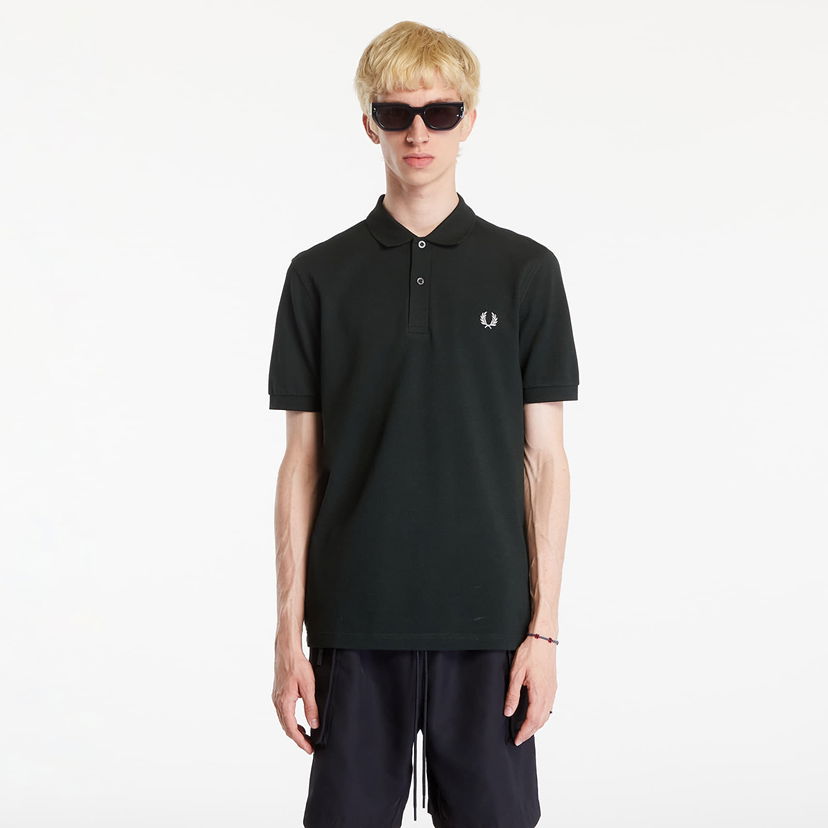 Сорочка поло Fred Perry The Polo Short Sleeve Tee Night Green/ Snow White чорний | M6000 T50
