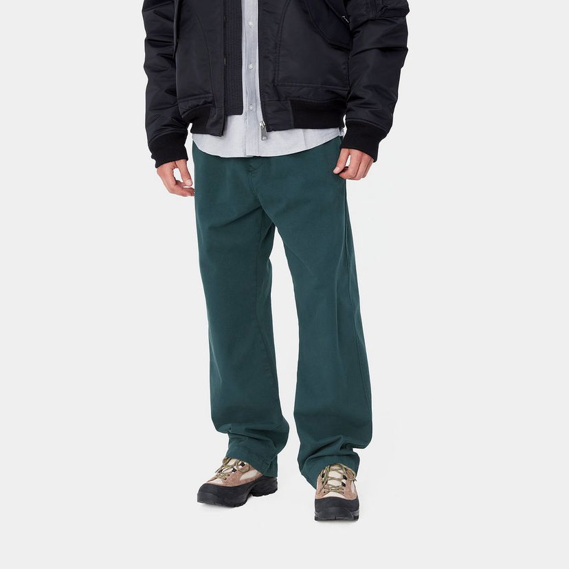 Куртка бомбер Carhartt WIP Relaxed Fit Dyed Pants чорний | I033585_9