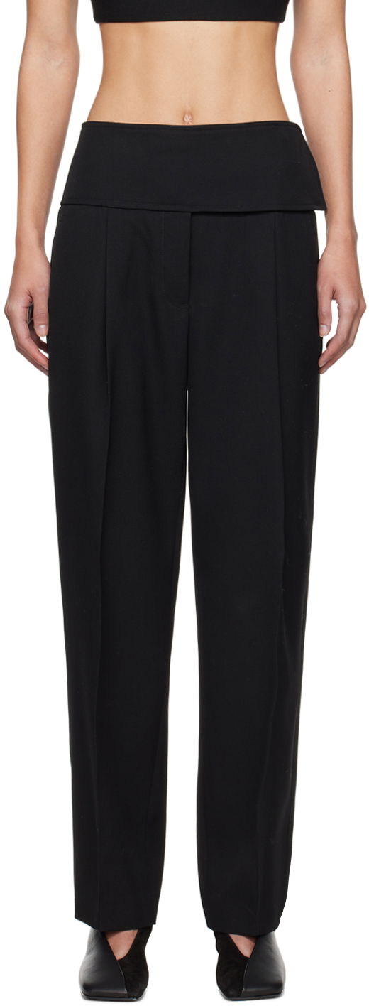 Штани Jil Sander Belted Trousers чорний | J52KA0008_J40002