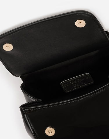 Сумочка Dolce & Gabbana Dolce & Gabbana Mini Sicily Patent Leather Bag чорний | EB0003A106780999, 3