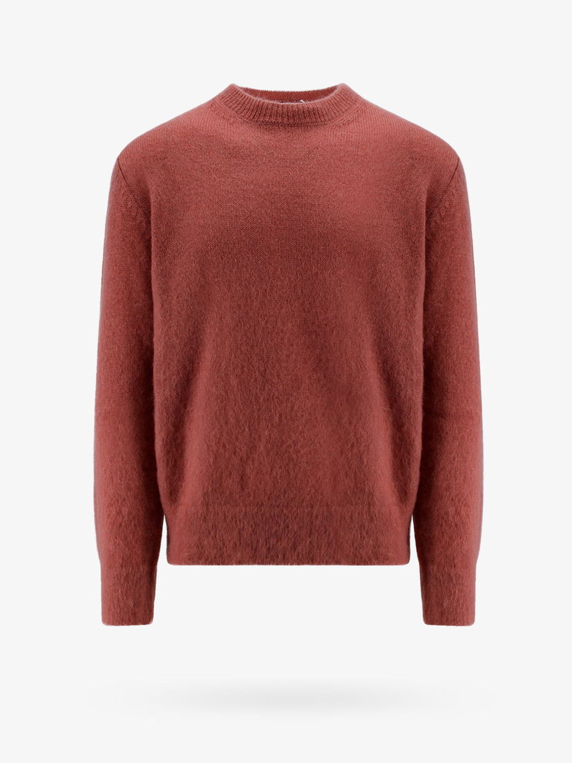 Cветр Off-White Crewneck Sweater Червоний | OMHE170F23KNI0012761