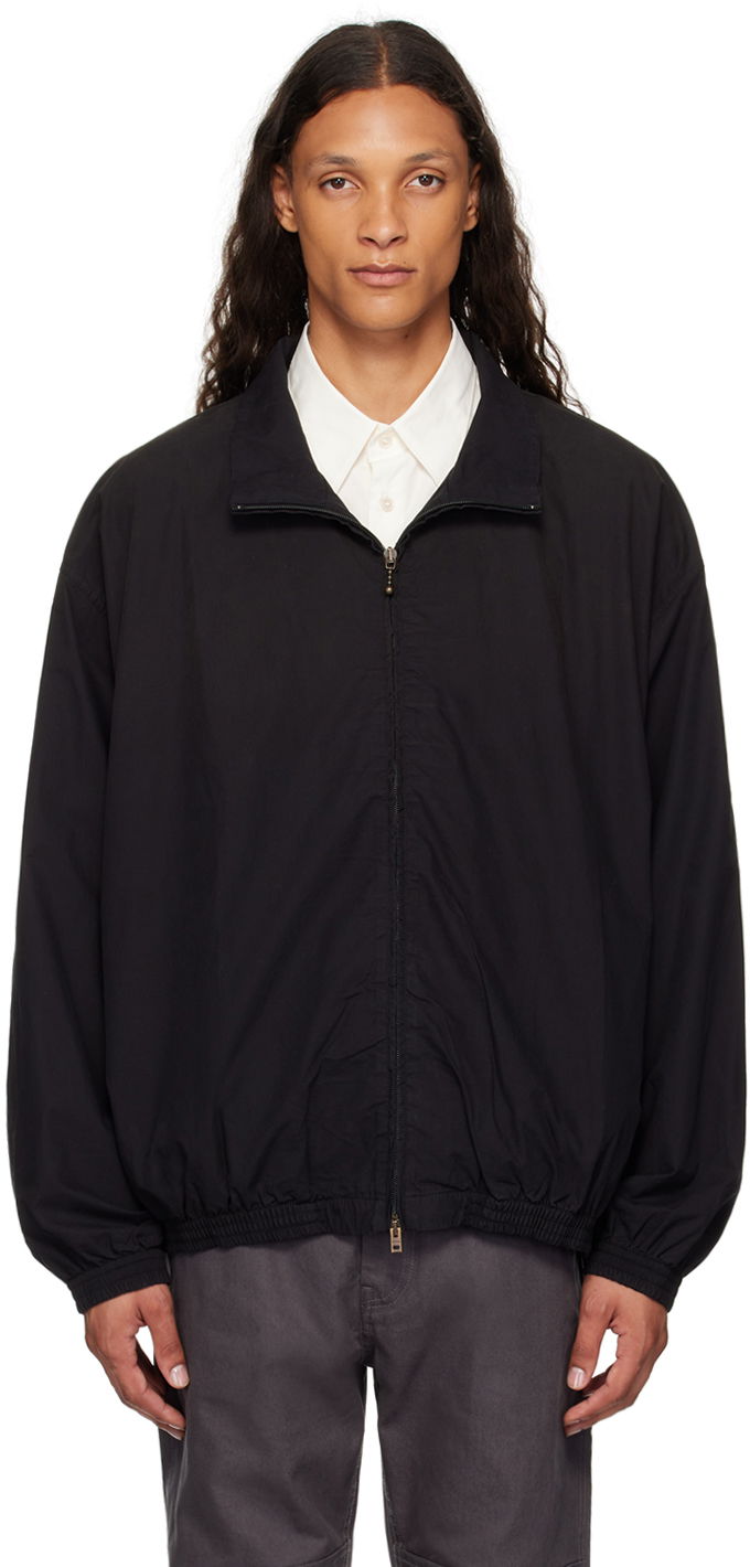 Вітровка Acne Studios Printed Logo Zipper Jacket чорний | B90791-