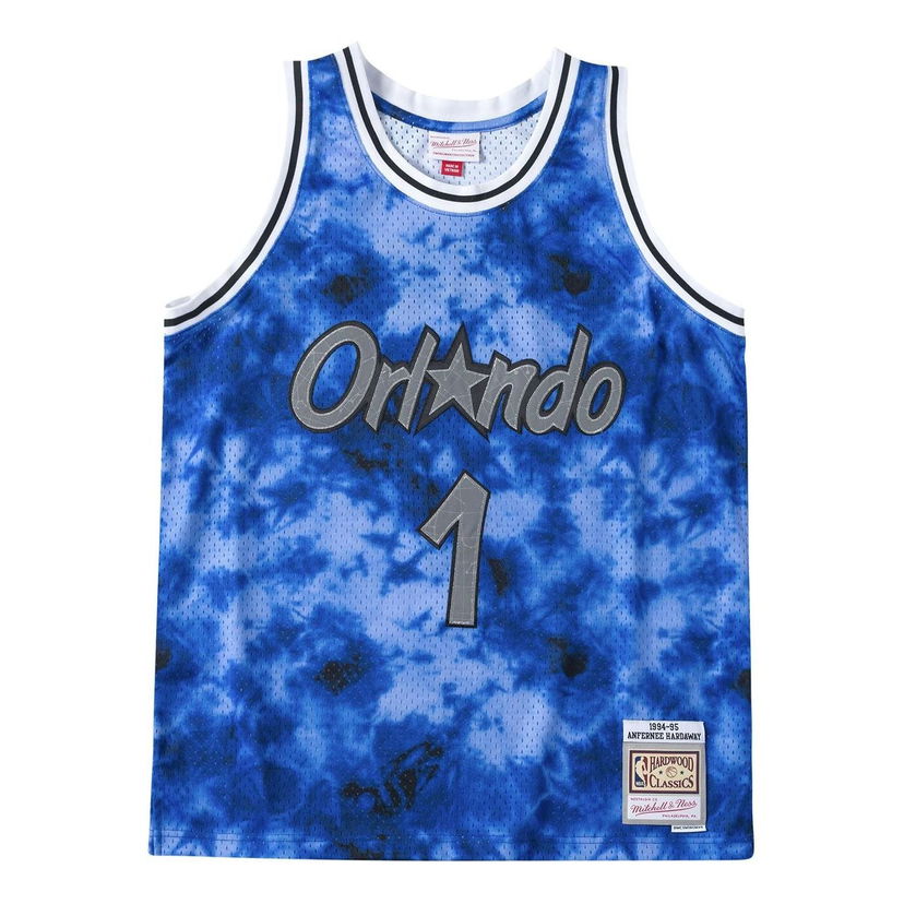 Джерсі Mitchell & Ness Orlando Magic Anfernee Hardaway Tie Dye Jersey Синій | SMJYKM19053-OMABLUE94PHA