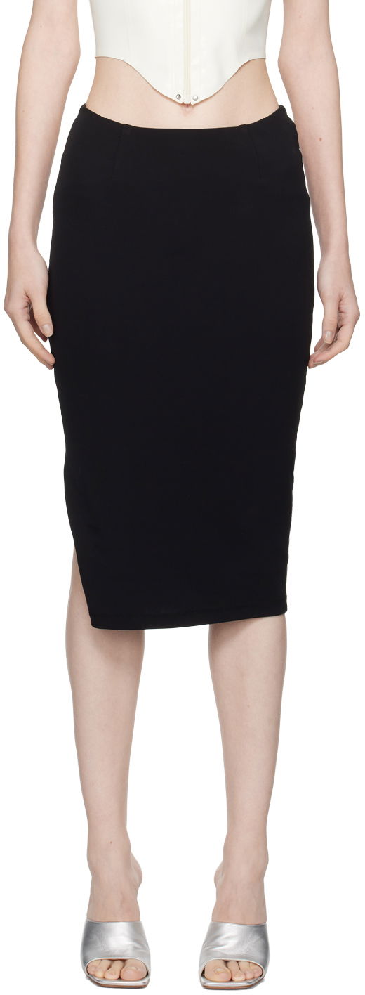 Спідниця Miaou Miaou Verona Midi Skirt чорний | 4027VC2BLK