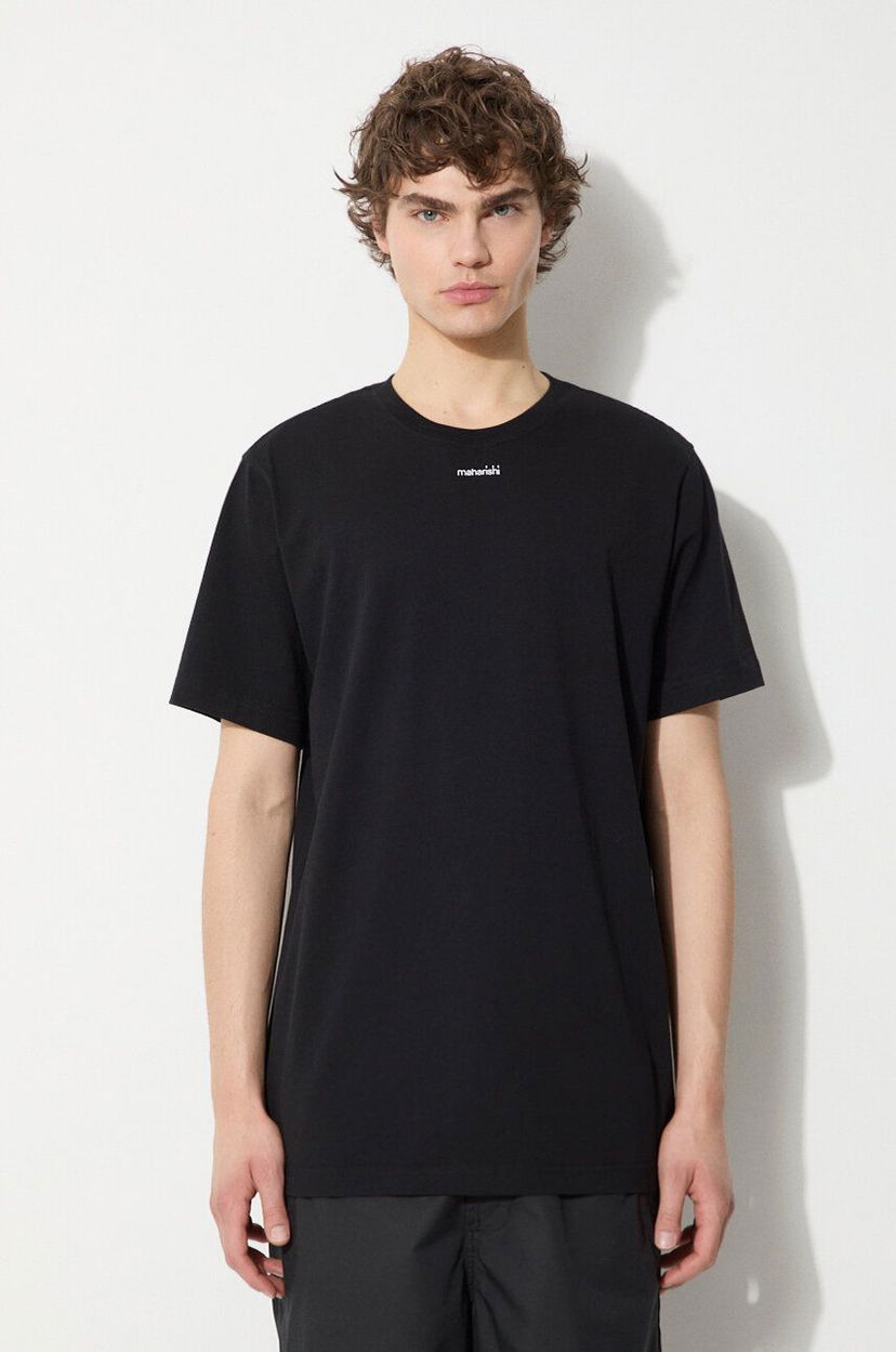 Футболка Maharishi Maharishi Micro T-Shirt чорний | 1307.BLACK