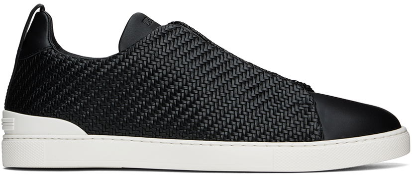 Одяг ZEGNA ZEGNA Pelletessuta Leather Triple Stitch чорний | LHSPT-S4665Z-NER