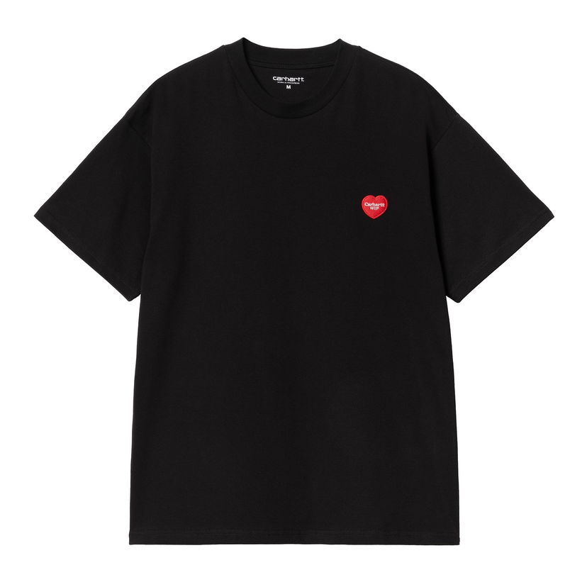 Футболка Carhartt WIP Short Sleeve Heart II Hartt T-Shirt чорний | I035203_24
