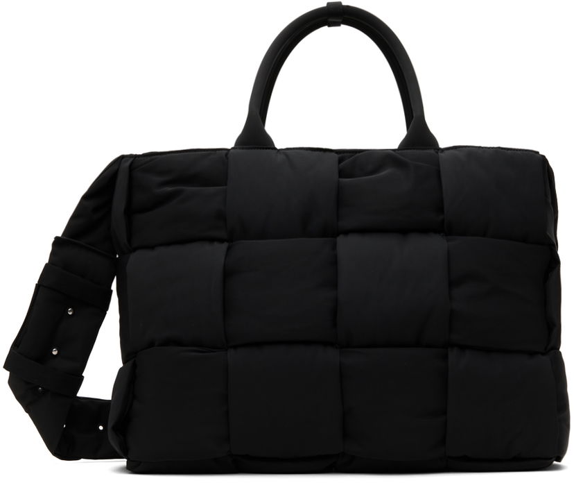сумка-тоут Bottega Veneta Large Padded Tote Bag чорний | 765066 V30V2