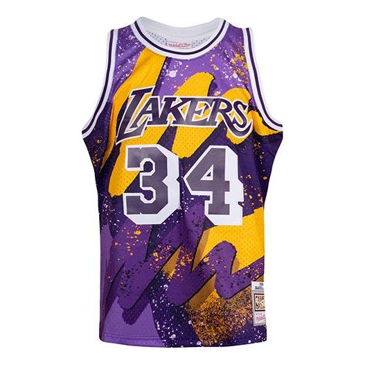 Джерсі Mitchell & Ness Mitchell & Ness Lakers Swingman Jersey Фіолетовий | TFSM1253-LAL96SONDKPR