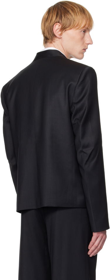Куртка HELIOT EMIL HELIOT EMIL Aegis Wrap Blazer чорний | SS25_M_04_045_BLK01_CO, 2
