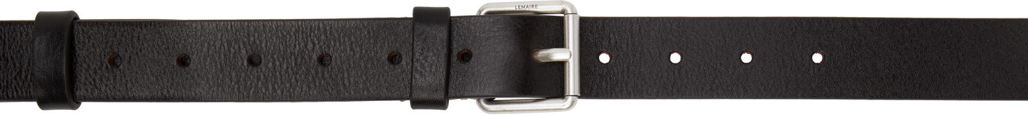 Ремені LEMAIRE Lemaire Reversed Leather Belt чорний | AC1047 LL0055, 0
