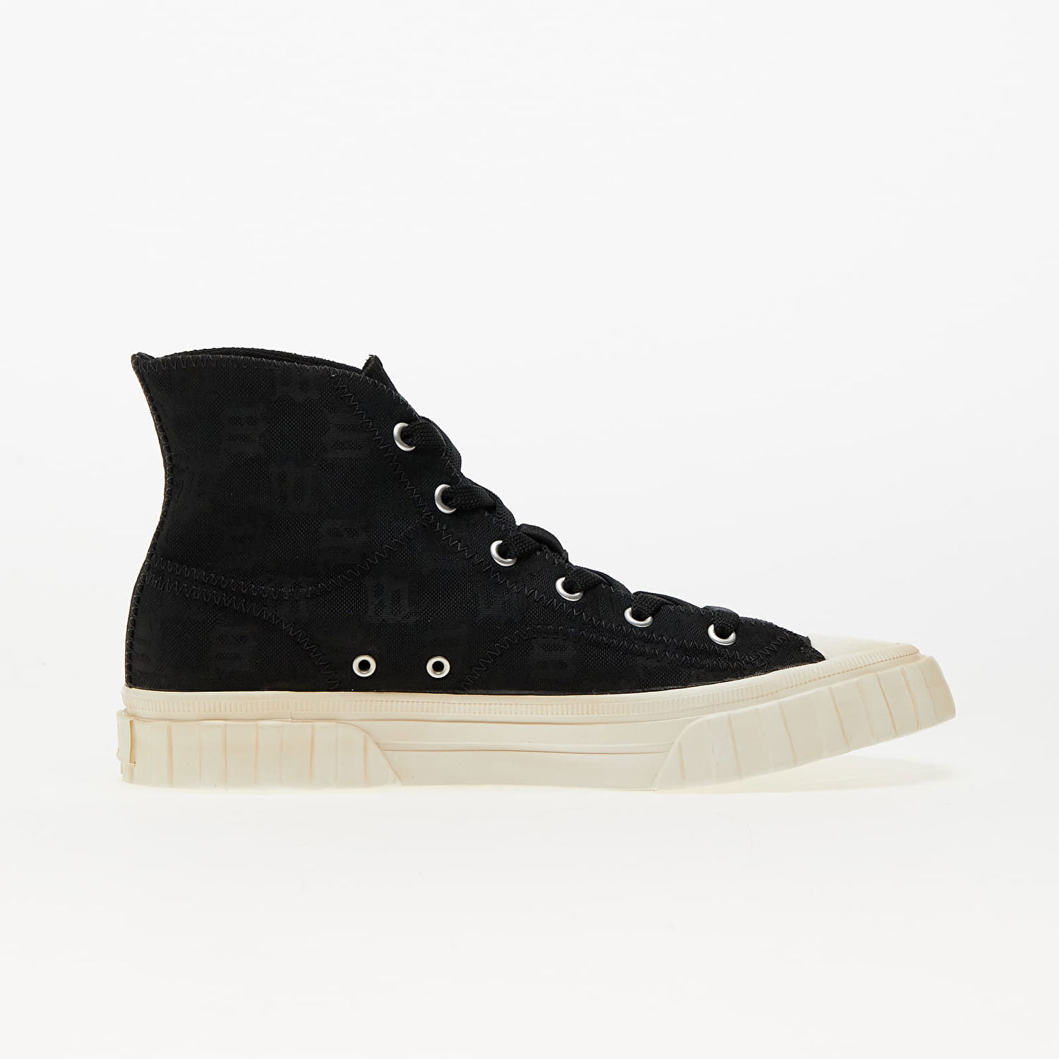 Кросівки та взуття MISBHV Army Sneaker High Monogram Black чорний | 3022BW606, 1
