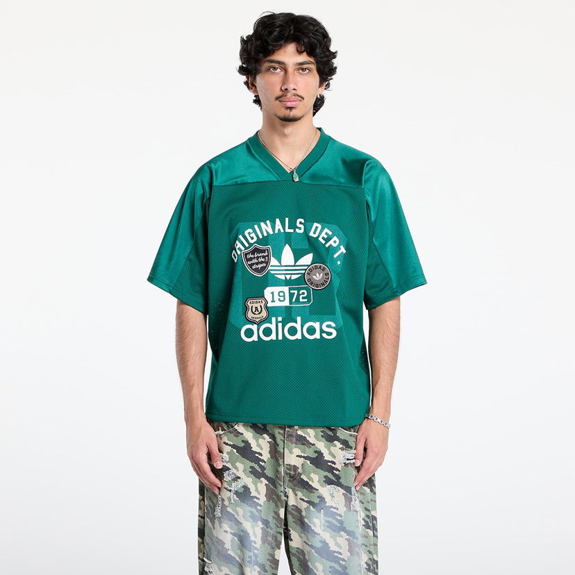 Джерсі adidas Originals adidas Originals Dept. Graphic Mesh Jersey Зелений | KD6251