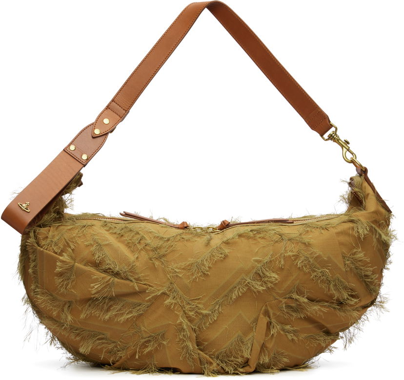 Сумка Vivienne Westwood Vivienne Westwood Agnes Large Fringed Shoulder Bag Зелений | 46010005W-W013M-