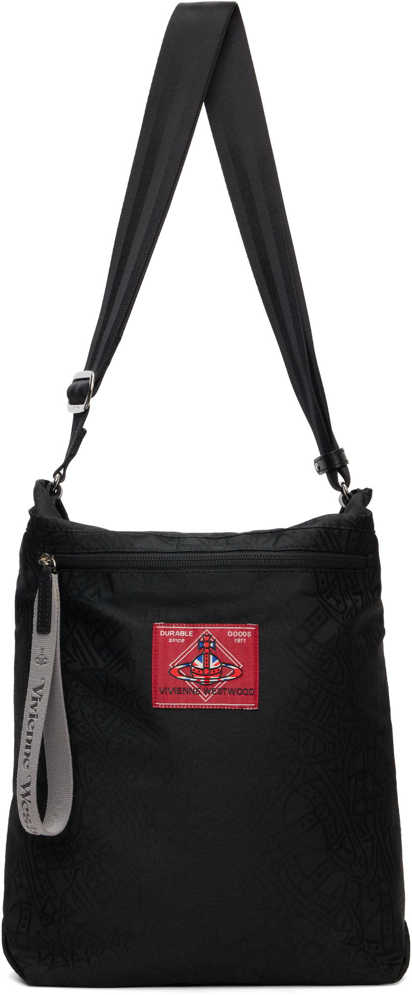 Сумка Vivienne Westwood Vivienne Westwood Tangled Orb Jacquard Luke Pouch чорний | 4802000GU-W016Q-