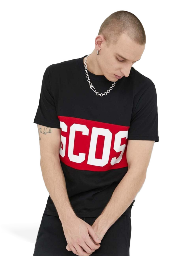 Футболка GCDS Cotton Tee чорний | CC94M130146