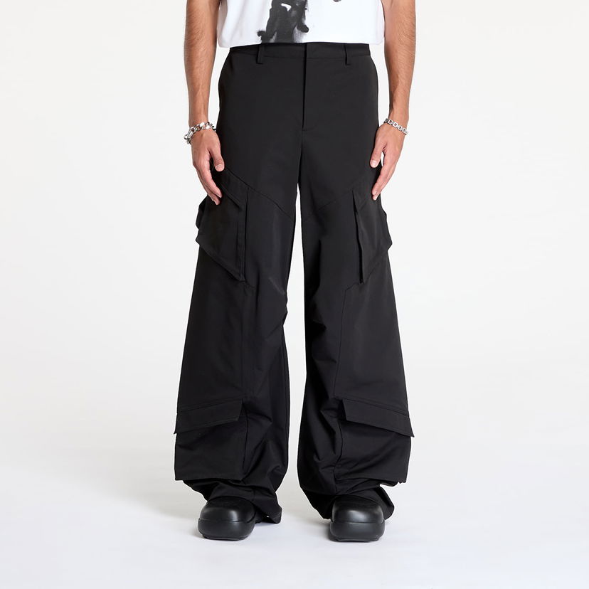 Штани карго HELIOT EMIL Cellulae Cargo Trousers чорний | HE_M_10_160_BLK01