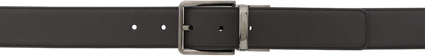 Ремені ZEGNA Reversible Leather Belt чорний | LHACR-B022UZ