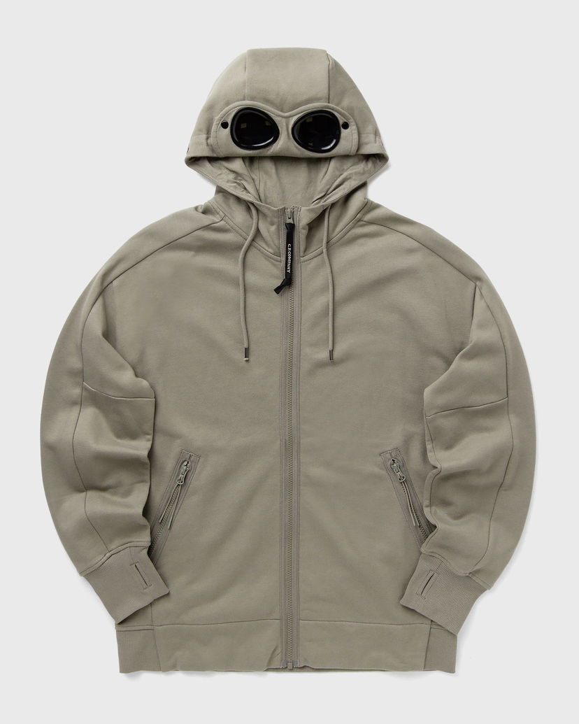 Світшоти C.P. Company Hooded Zip-Up Sweatshirt Сірий | 19CMSS715A005086W-356