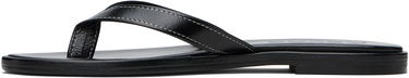 Одяг Aeyde Aeyde Melody Leather Toe-Post Flip-Flops чорний | A11-FS-FDMR08FL191-SS25-800-007, 2