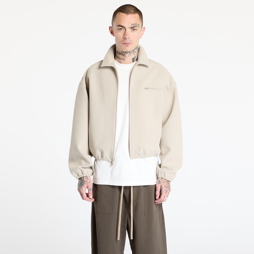 Куртка Fear of God Fear of God Essentials Bonded Canvas Zip-Up Jacket бежевий | 202SP258061F-198