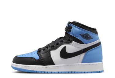 Кросівки та взуття Jordan Air Jordan 1 Retro High OG "UNC Toe" GS Синій | FD1437-400, 4