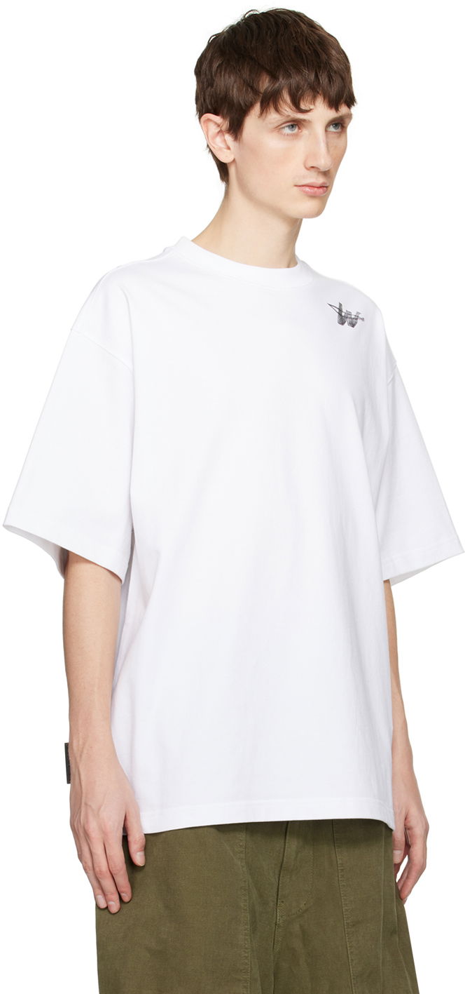 Футболка We11done We11done Printed T-Shirt білий | WD-TP6-20-073-U-WH, 1