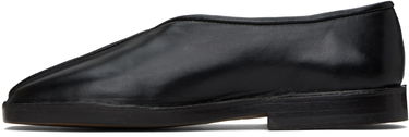 Кросівки та взуття LEMAIRE Flat Piped Slippers чорний | FO0007 LL0023, 2