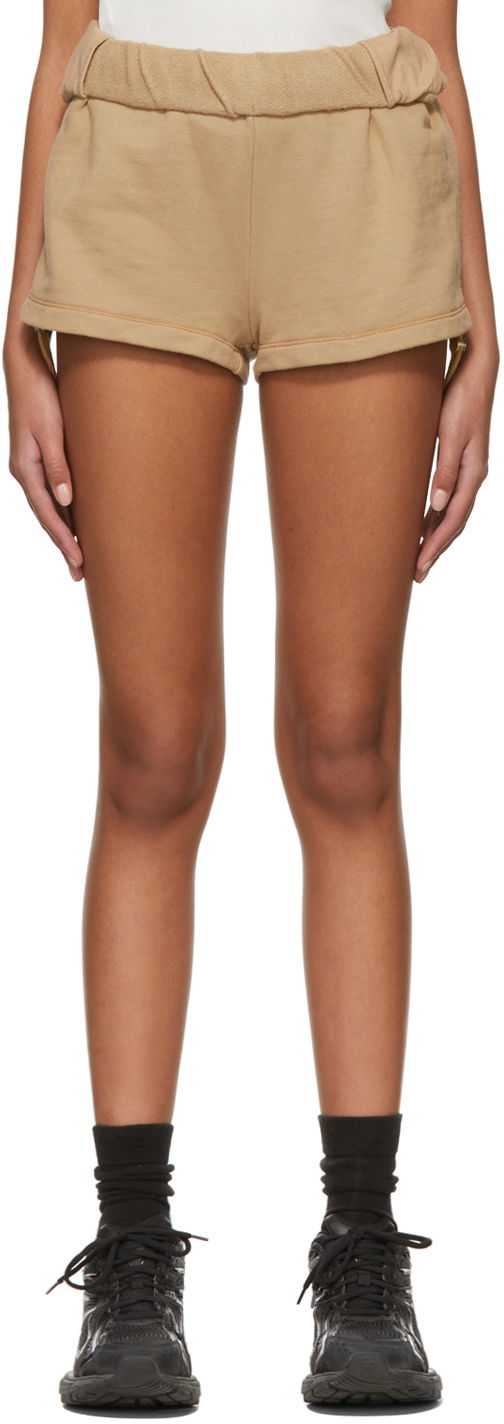 Шорти Dion Lee Dion Lee Cotton Shorts бежевий | C2037S22