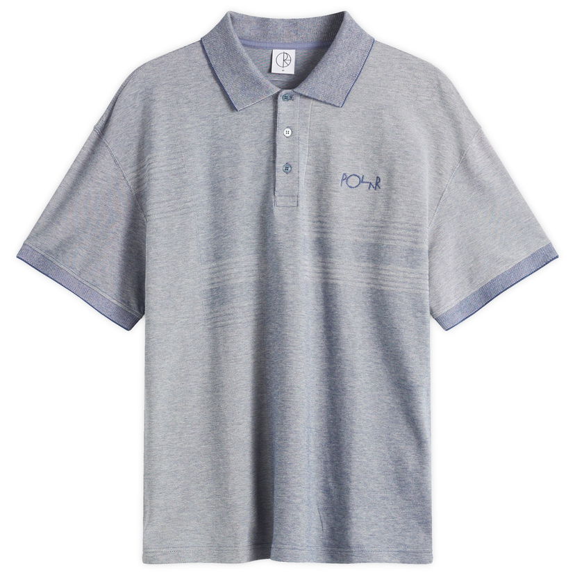 Сорочка поло Polar Skate Co. Pique Surf Polo Shirt, Size Large Синій | PSC-SP25-46