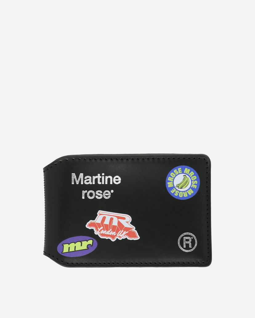 Гаманець Martine Rose Martine Rose Card Wallet чорний | 1150LP16030