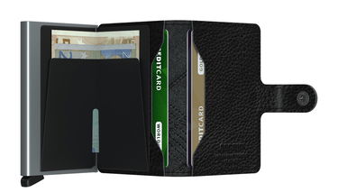 Гаманець Secrid Miniwallet "Stitch Linea Black" чорний | MSt-Linea-Black, 3