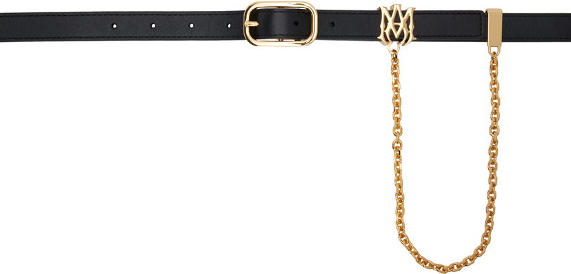 Ремені AMIRI Amiri MA Chain Belt чорний | AMACBL1025