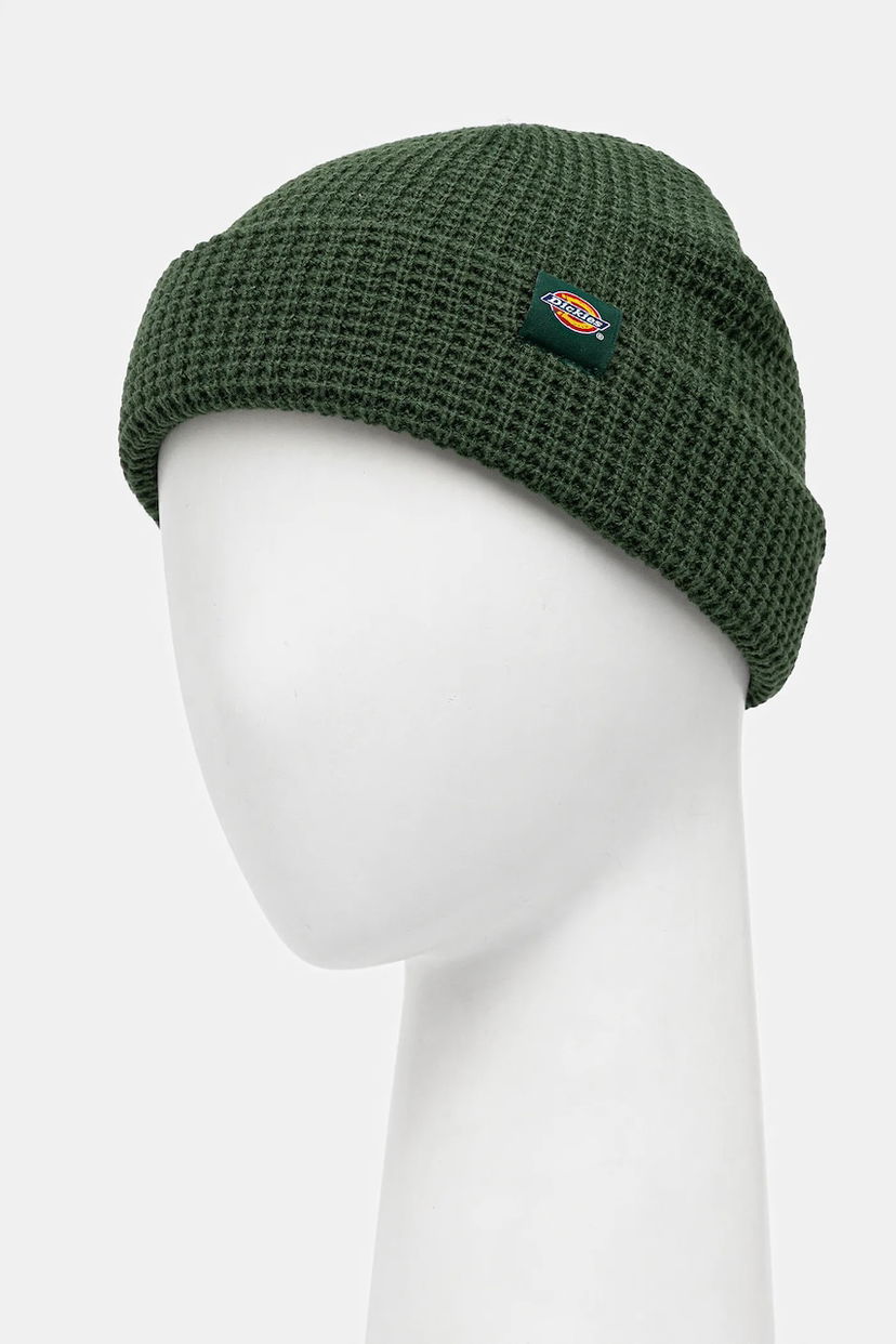 Шапка Dickies Dickies Woodworth Waffle Beanie Зелений | 0A4XFD-PINE-NEEDLE-GRE
