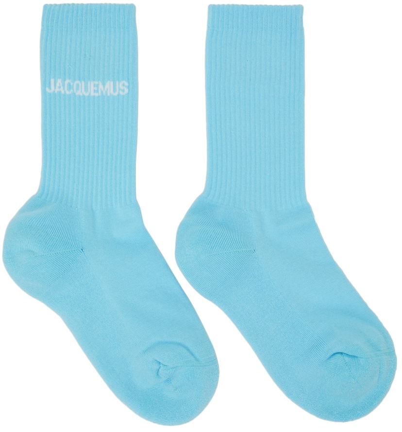 Шкарпетки Jacquemus Jacquemus La Montagne Socks Синій | 213AC003-5000