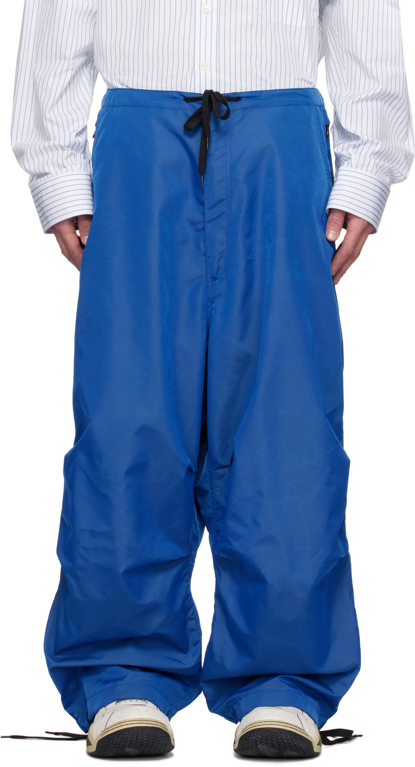 Штани HED MAYNER Satin Track Pants Синій | RMCJ00GC99FAB0024500