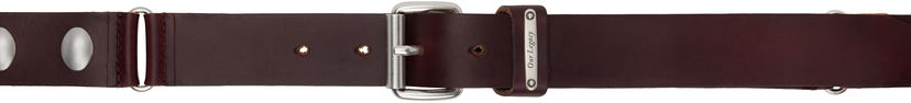 Ремені OUR LEGACY Our Legacy Gadget Belt Бордовий | A2258GBC